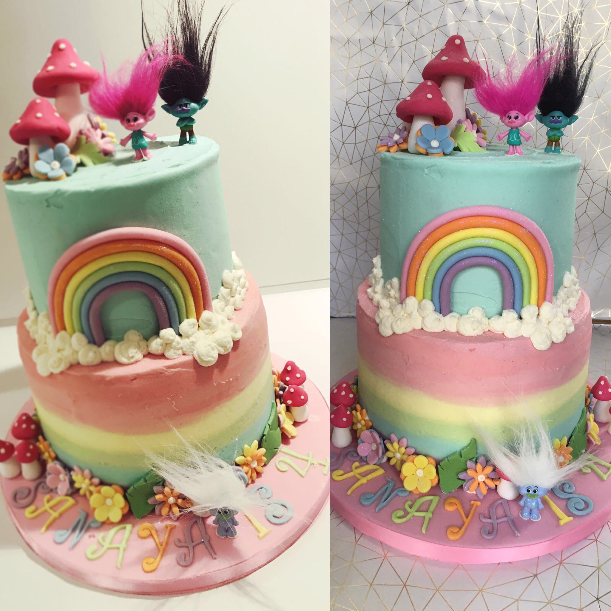 Trolls Birthday Cake London Trolls Birthday Cake London