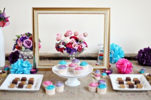 dessert table