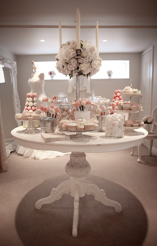 dessert table